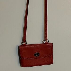 Classic Small Red Crossbody Bag